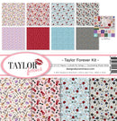 Reminisce Collection Kit 12"X12" - Taylor Forever