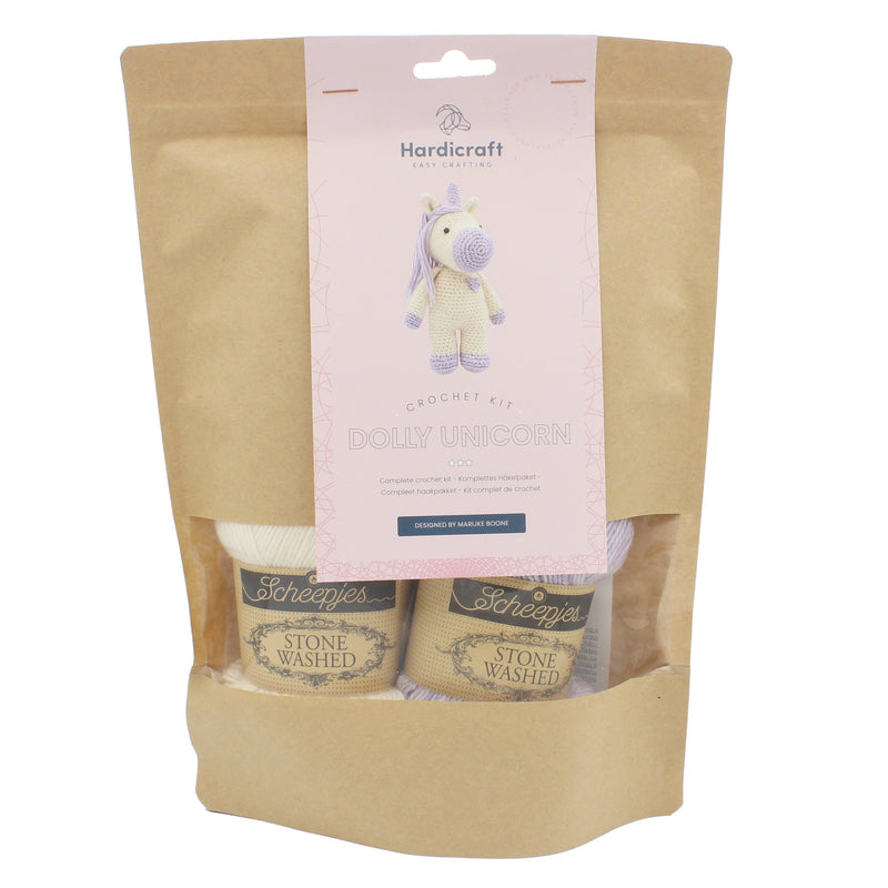Hardicraft Amigurumi Kit - Dolly Unicorn Crochet