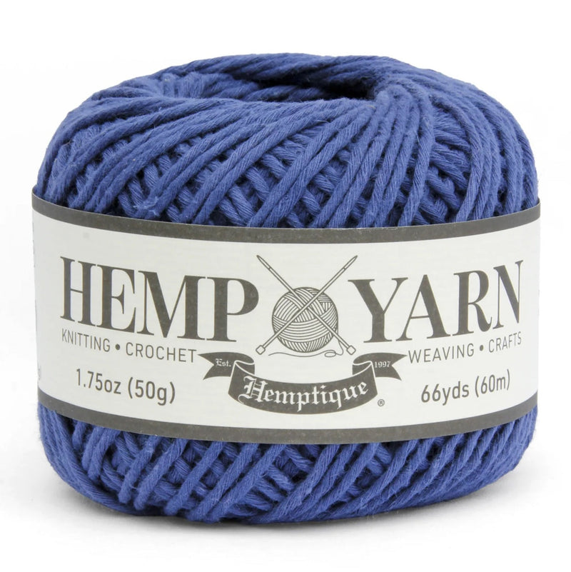 Hemptique Hemp Yarn Ball - Denim