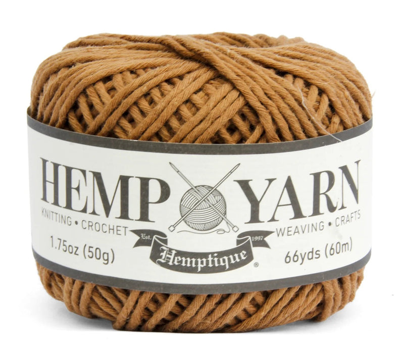 Hemptique Hemp Yarn Ball - Mocha