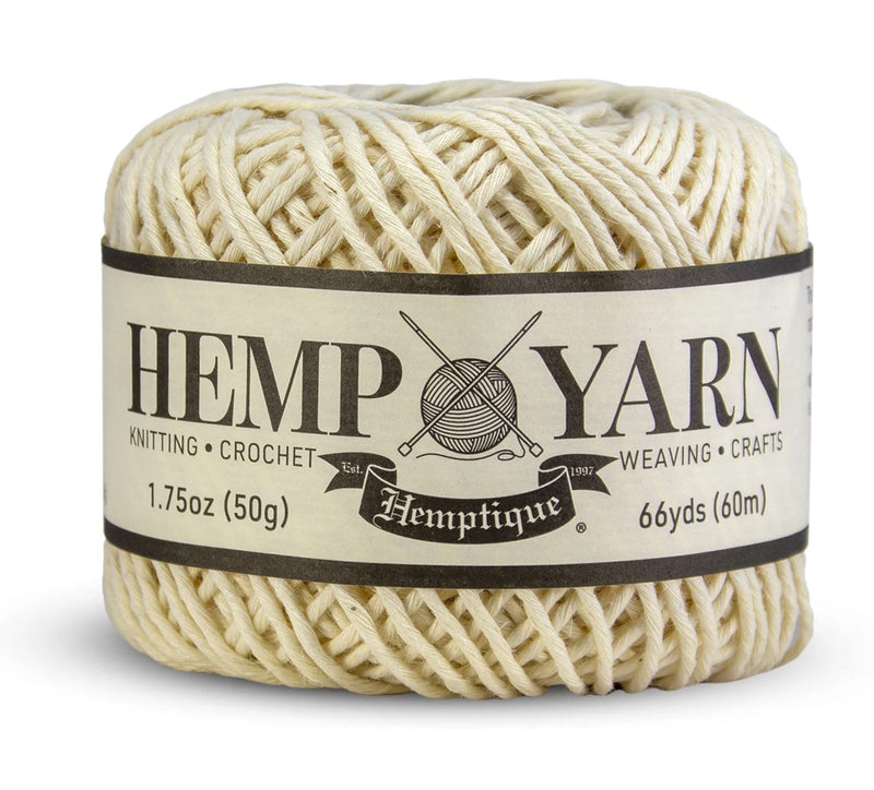 Hemptique Hemp Yarn Ball - Natural