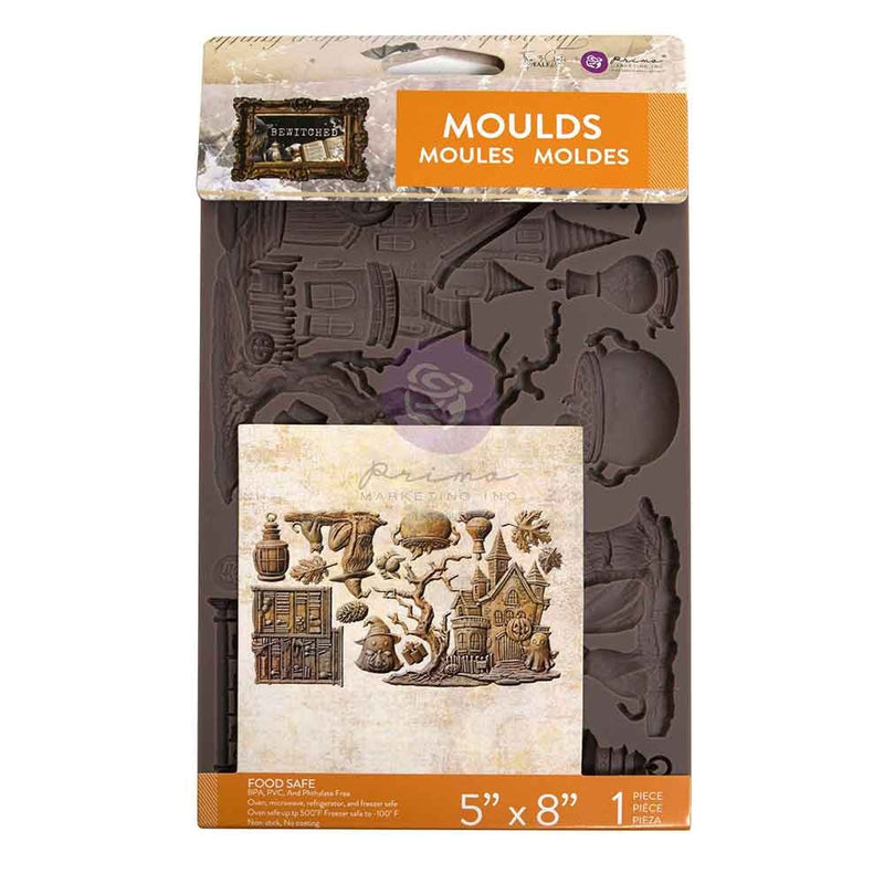 Prima Mould 5"x8"x8mm Bewitched, Bewitched