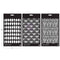 Prima Limited Edition Finnabair Stencil Set 6"x9" each Old Pages