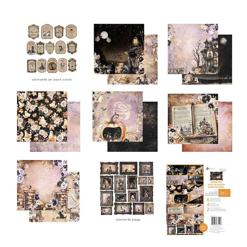 Prima 6x6 Paper Pad 26/Pkg Bewitched