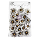 Prima Paper Flowers 18/Pkg Ghostly Blooms, Bewitched