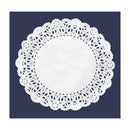 Hygloss Paper Lace Doilies Round 6" 36/Pkg White