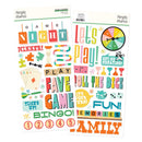 Simple Stories Foam Stickers 53/Pkg Game Night