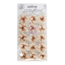 Prima Marketing Twinkle & Treats Paper Flowers 15/Pkg Frosted Petals