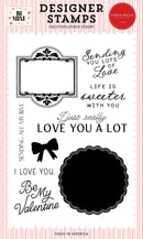 Carta Bella Be Mine Stamp Set Really Love You A Lot