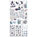 49 And Market Plume & Petal – 6 x12 Blendable Rub-on Transfer Set