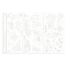 49 And Market Irresistible Artful Layers Rub-on Transfer Set