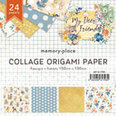 Memory Place Collage Origami Papers 6X6 24/Pkg My Deer Friends II