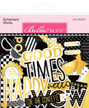 Bella Blvd Cardstock Ephemera Words, Let's Celebrate!