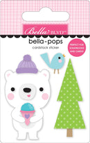 Bella Blvd Snowflake Season Bella-Pops 3D Stickers Snowcone