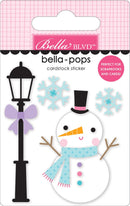 Bella Blvd Snowflake Season Bella-Pops 3D Stickers Frosty