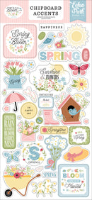 Echo Park Chipboard Accents 6"X13" - In Full Bloom