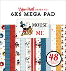 Echo Park Mouse And Me ephemera with colorful icons and themed elements