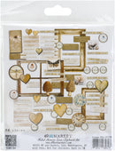 49 and Market Faded Memory Lane Chipboard Set
