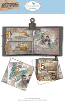 Elizabeth Craft Designs - Split Tag Hello You Die Metal Die Set packaging showing die designs and sizes