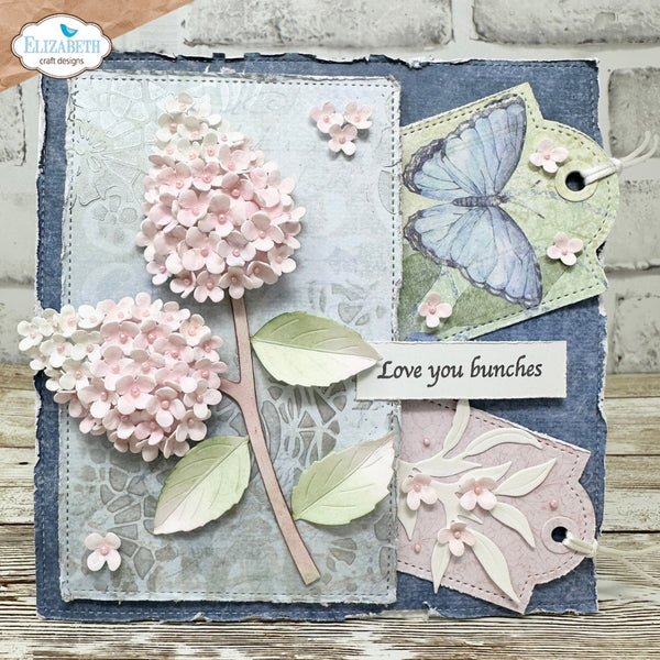 Elizabeth Craft Metal Dies - Panicle Hydrangea