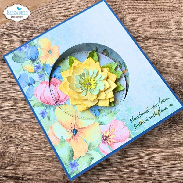 Elizabeth Craft Designs Lenten Rose Dies 2347