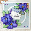 Elizabeth Craft Designs Lenten Rose Dies 2347
