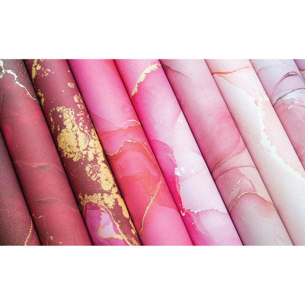 Craft Consortium ‚Äì Ink Drops Rose 2 12x12 Double-Sided Paper Pad
