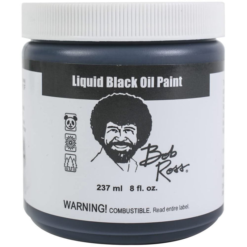Bob Ross Liquid Black 237ml Black
