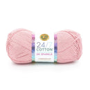 Lion Brand 24/7 Cotton DK Yarn - Pink Diamond