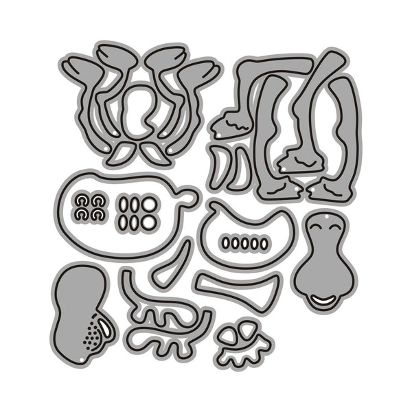 Poppy Crafts Cutting Dies #798 - Reindeer*