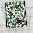 Simon Hurley create. Blooming Butterflies Photopolymer Stamp Set by Ranger.