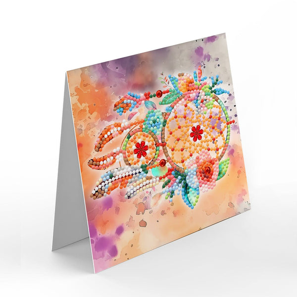 Poppy Crafts Diamond Art Greeting Card Kit