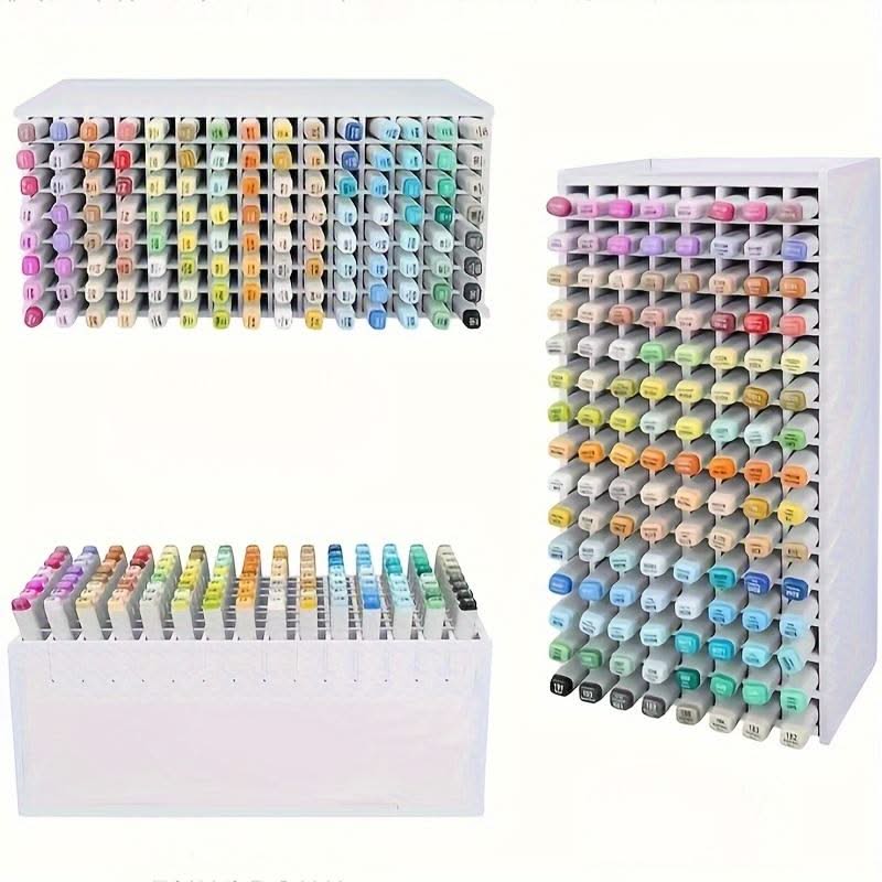 Pattern Marker Storage Rack Marker Storage Rack for 120 Pens | Art Supply Holder – CraftOnline