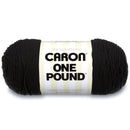 Caron One Pound Yarn - Black