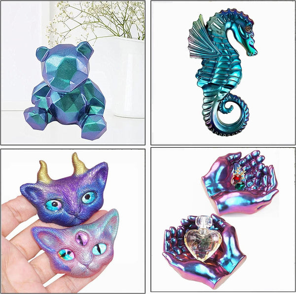 Poppy Crafts Mica Powder Chameleon 8 Pack