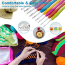 Universal Crafts Crochet Hook & Stitch Marker Set