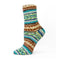 Fiddlesticks Jester 4ply Sock Yarn 50g -  Brown-Aqua