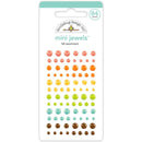 Doodlebug Adhesive Mini Jewels Fall Assortment, Farmhouse*