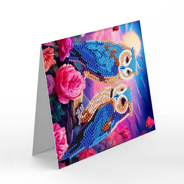 Poppy Crafts Diamond Art Greeting Card Kit