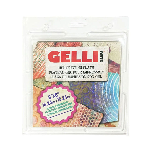 Gelli Arts Gel Printing Plate 6"x 6"*