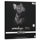 Neenah Astrodesigns 65lb Cardstock Pack 12"X12" 60/Pkg Very Black