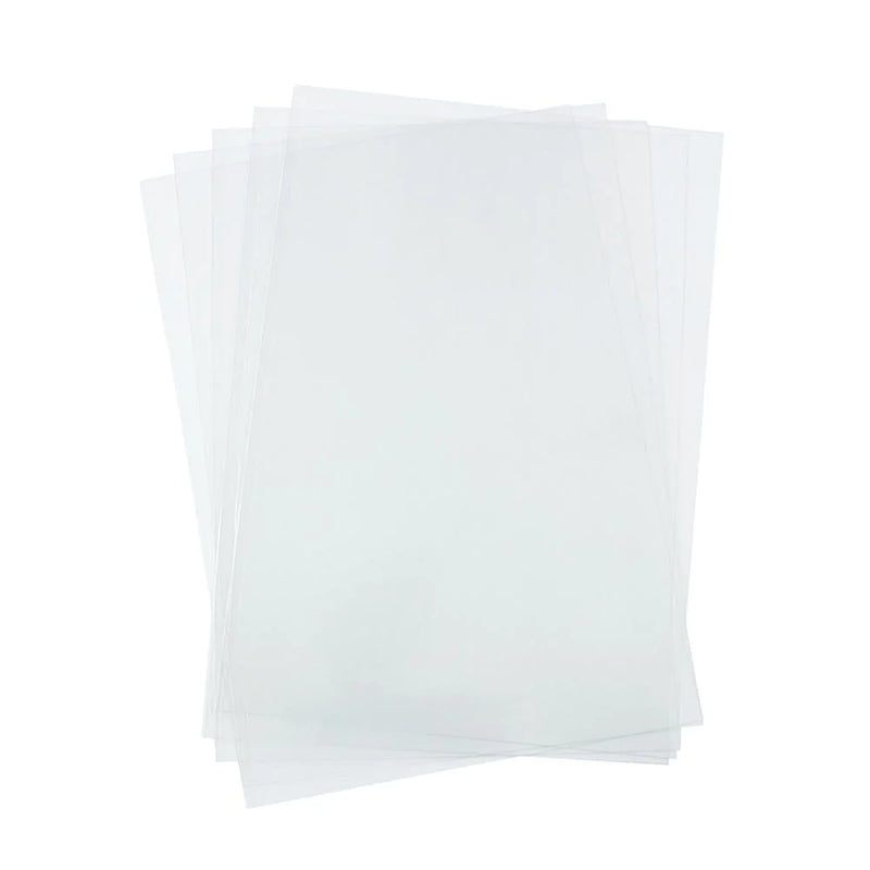 Poppy Crafts A4 Heat Resistant Acetate - Clear - 10 sheets