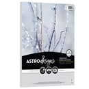 Neenah Astrodesigns 65lb Metallic Cardstock 8.5"X11" 50/Pkg Metallic White Silver