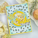 Picket Fence Studios Clear Background Stamp - Buzzing By*