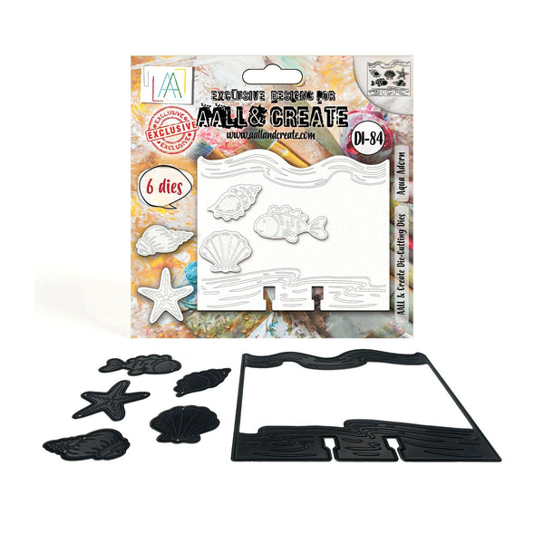 Aall & Create Die-Cutting Die Set #84 - Aqua Adorn
