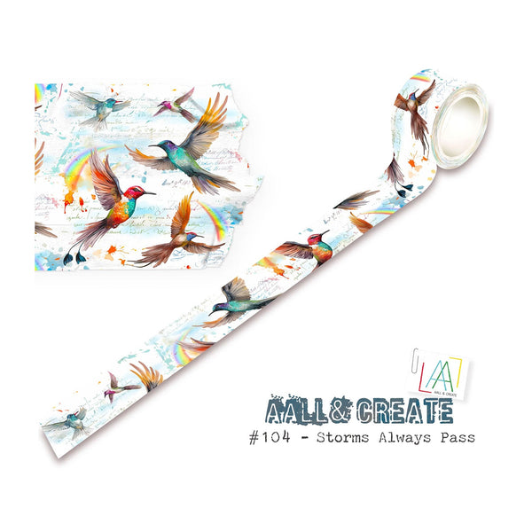 Aall & Create Washi Tape #104 - Storms Always Pass