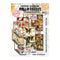 Aall & Create A4 Design Paper 10 Pack #13 - Ticket to Time*