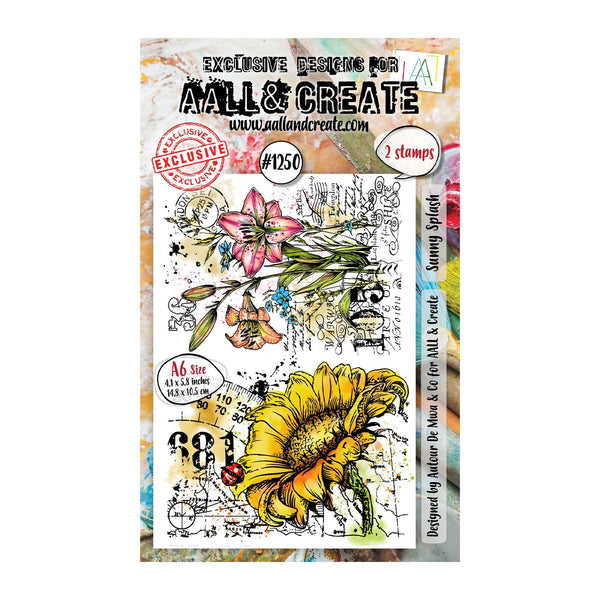 Aall & Create Clear Stamp Set #1250 - Sunny Splash
