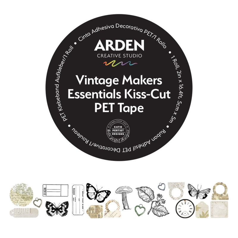 Arden Creative Studio Vintage Makers Film Reel Kiss-cut Pet Tape 5cm x 5m