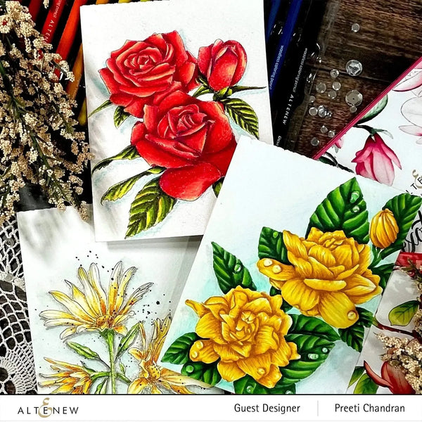 Altenew Exotic Blooms Marker Colouring Book*